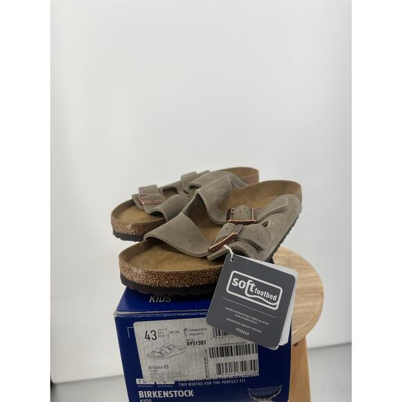 Birkenstock Arizona BS Men's 10 EU 43 Taupe Regular fit - Picture 1 of 5